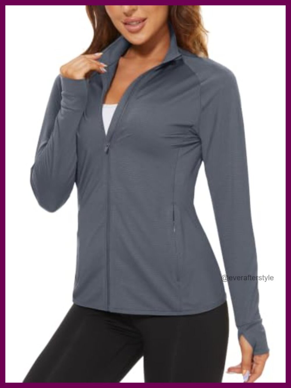 Lightweight Athletic Jacket UPF 50+ Long Sleeve Sun Shirt